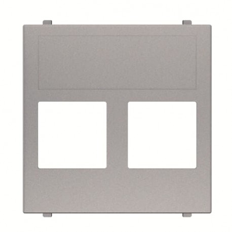 NIESSEN 2CLA221620N1301 2CLA221620N1301 N2216.2 PL NIESSEN Tapa plana 2 soporte sin persiana PL